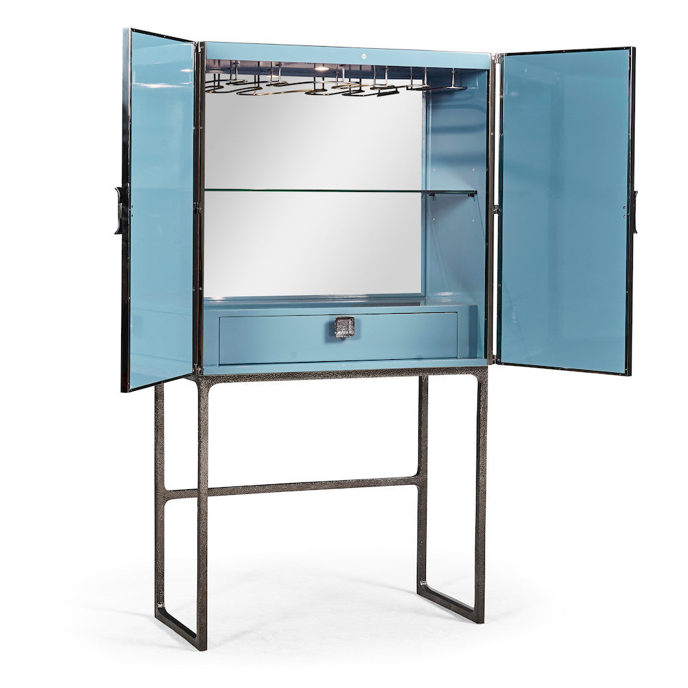 Jonathan Charles Fine Furniture - Sapphire Bar Cabinet - 500547-ABS view 2