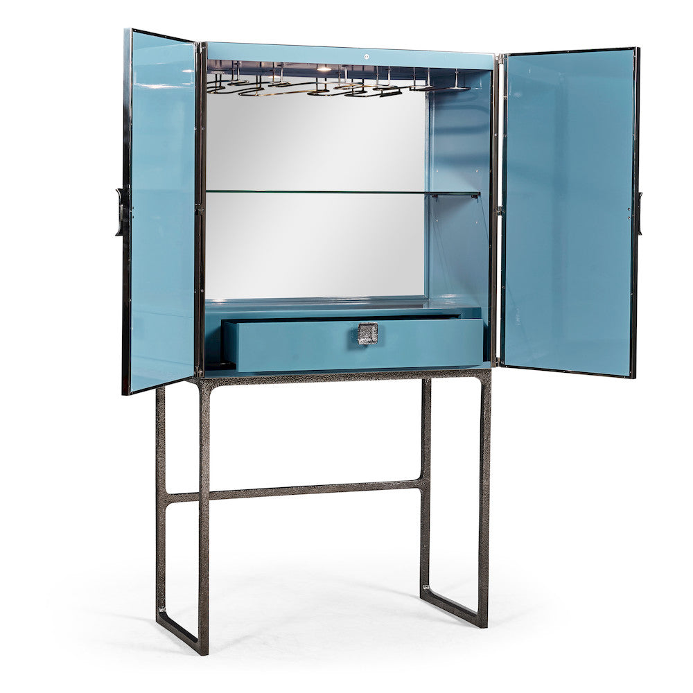 Jonathan Charles Fine Furniture - Sapphire Bar Cabinet - 500547-ABS view 3