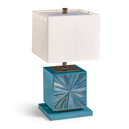 Jonathan Charles Fine Furniture - Sapphire Cube Table Lamp - 500575-ABS view 1