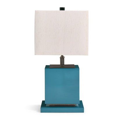 Jonathan Charles Fine Furniture - Sapphire Cube Table Lamp - 500575-ABS view 4