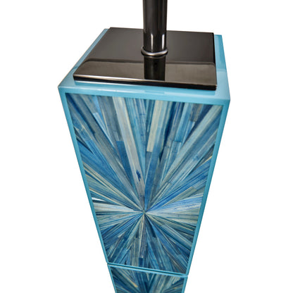 Jonathan Charles Fine Furniture - Sapphire Floor Lamp - 500576-ABS view 7