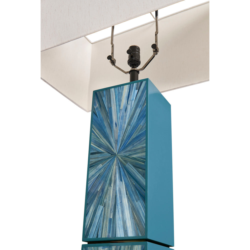 Jonathan Charles Fine Furniture - Sapphire Floor Lamp - 500576-ABS view 8