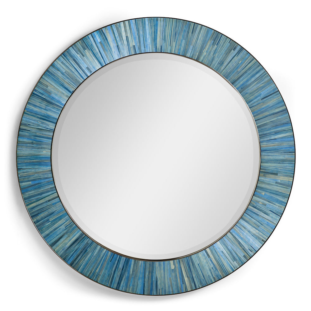 Jonathan Charles Fine Furniture - Sapphire Round Wall Mirror - 500588-ABS view 1