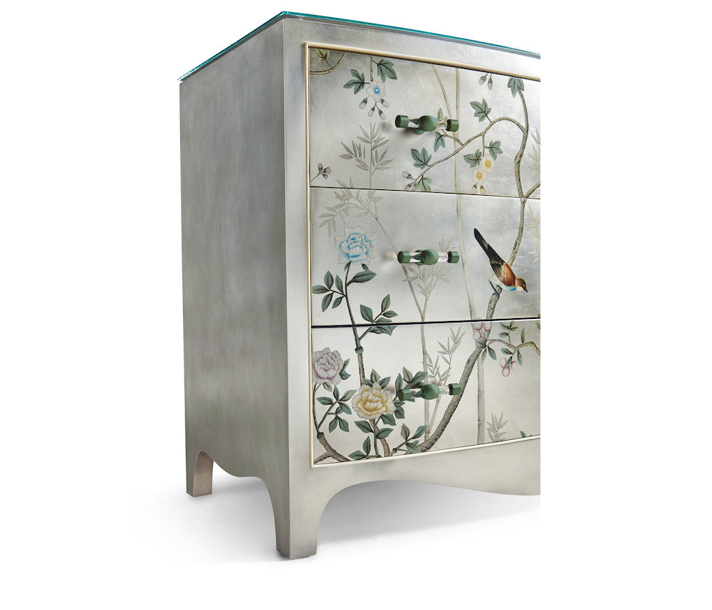 Jonathan Charles Fine Furniture - Shimmering Moon Bow Front Chest - 500394-HPS view 10