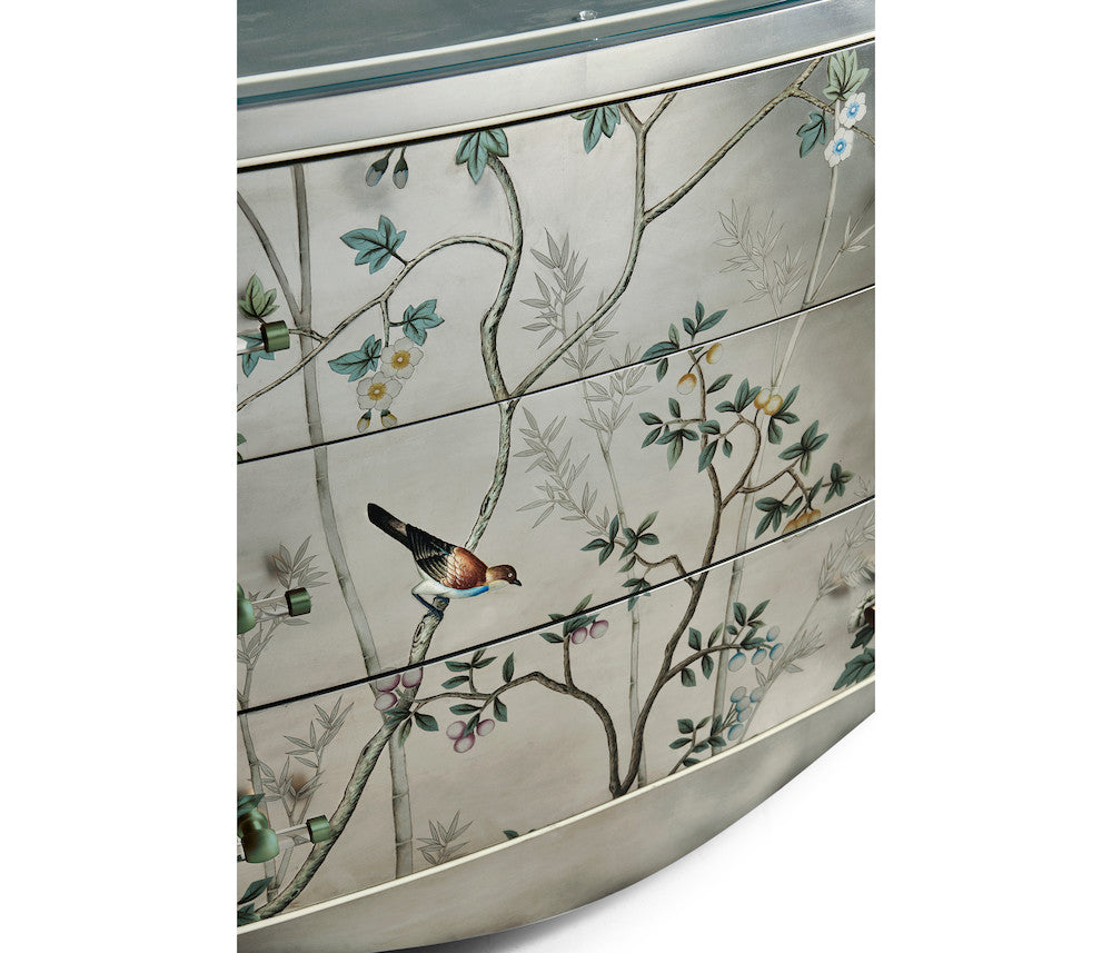 Jonathan Charles Fine Furniture - Shimmering Moon Bow Front Chest - 500394-HPS view 11