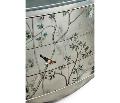 Jonathan Charles Fine Furniture - Shimmering Moon Bow Front Chest - 500394-HPS view 11