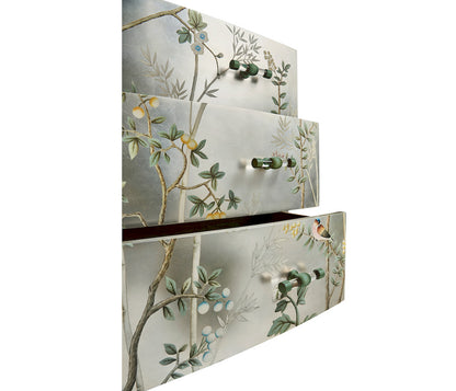 Jonathan Charles Fine Furniture - Shimmering Moon Bow Front Chest - 500394-HPS view 12