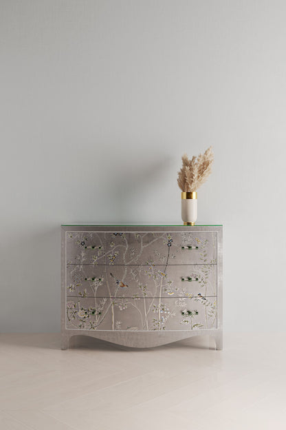 Jonathan Charles Fine Furniture - Shimmering Moon Bow Front Chest - 500394-HPS view 15