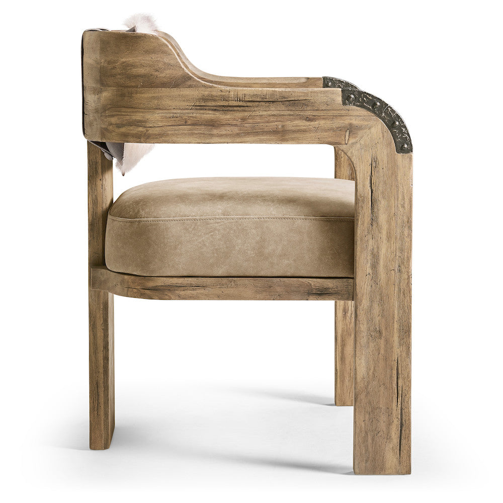 Jonathan Charles Fine Furniture - Stone Ridge Leather Arm Chair - 491271-TLA-AC-L045 view 5