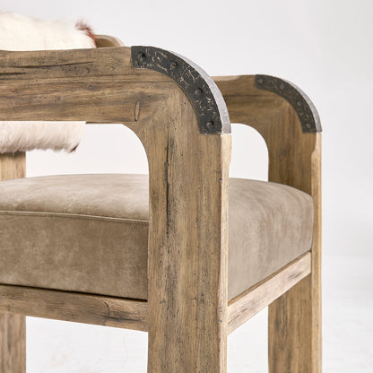 Jonathan Charles Fine Furniture - Stone Ridge Leather Arm Chair - 491271-TLA-AC-L045 view 6