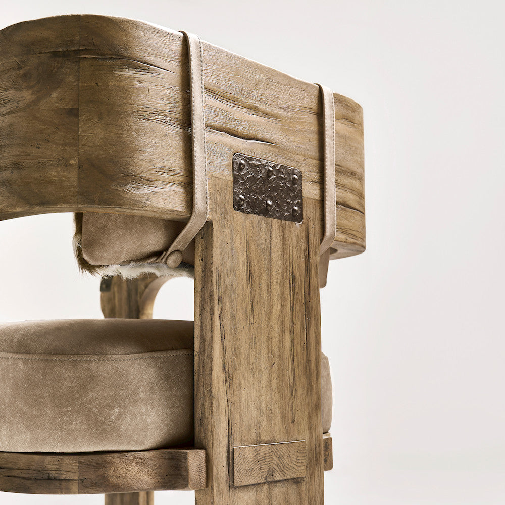 Jonathan Charles Fine Furniture - Stone Ridge Leather Arm Chair - 491271-TLA-AC-L045 view 7