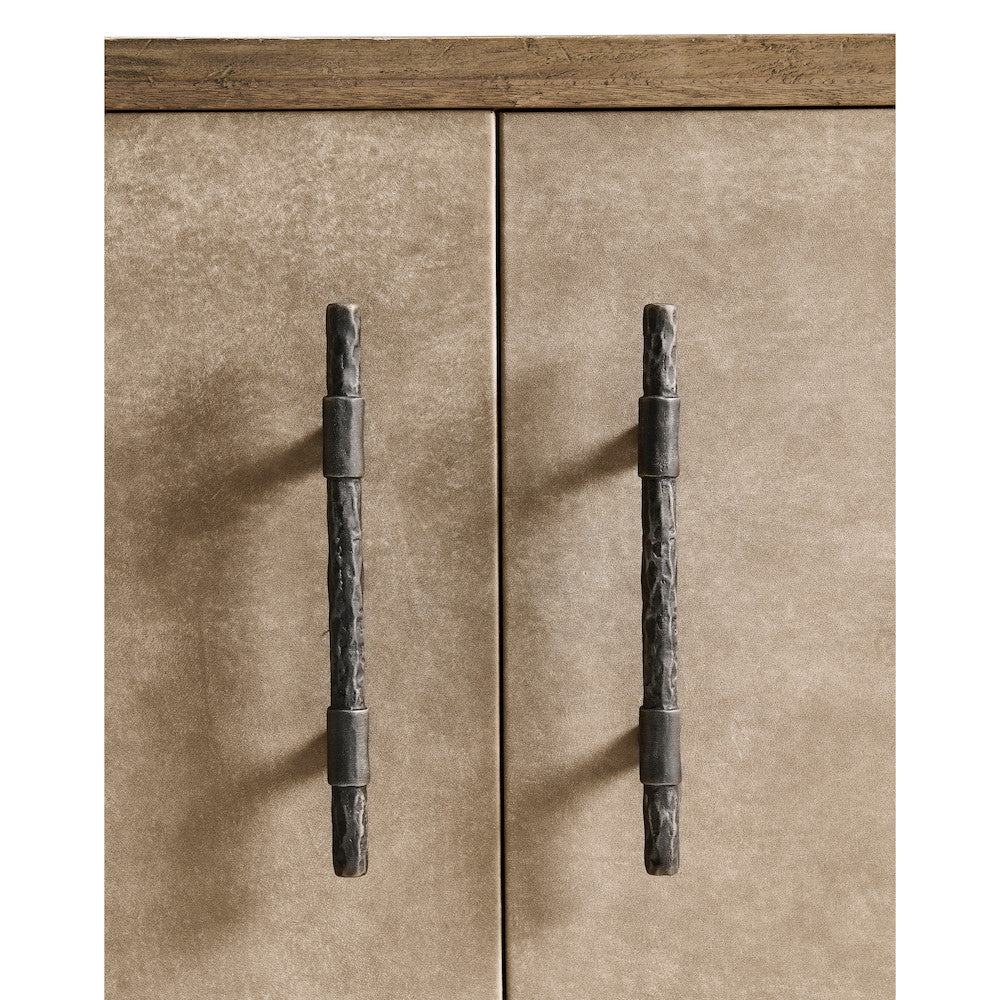 Jonathan Charles Fine Furniture - Stone Ridge Leather Credenza Light - 491279-TLA view 9