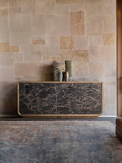 Jonathan Charles Fine Furniture - Stone Ridge Marble Credenza Light - 491274-TLA view 21