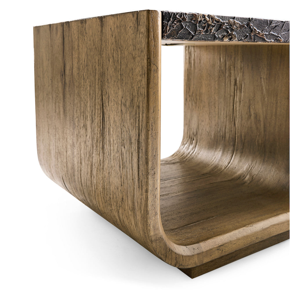 Jonathan Charles Fine Furniture - Stone Ridge Marble Side Table Light - 491277-TLA view 6