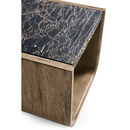 Jonathan Charles Fine Furniture - Stone Ridge Marble Side Table Light - 491277-TLA view 7