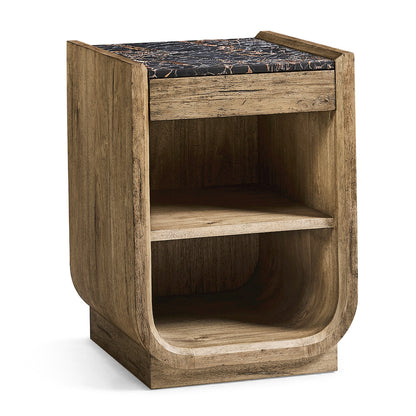 Jonathan Charles Fine Furniture - Stone Ridge Narrow Nightstand Light - 491270-TLA view 1