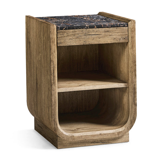 Jonathan Charles Fine Furniture - Stone Ridge Narrow Nightstand Light - 491270-TLA view 1