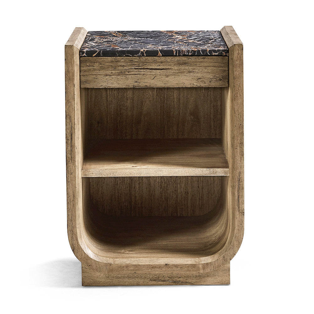 Jonathan Charles Fine Furniture - Stone Ridge Narrow Nightstand Light - 491270-TLA view 3