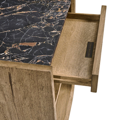 Jonathan Charles Fine Furniture - Stone Ridge Narrow Nightstand Light - 491270-TLA view 7