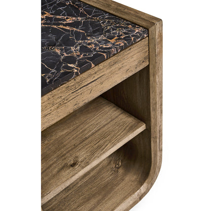 Jonathan Charles Fine Furniture - Stone Ridge Narrow Nightstand Light - 491270-TLA view 8