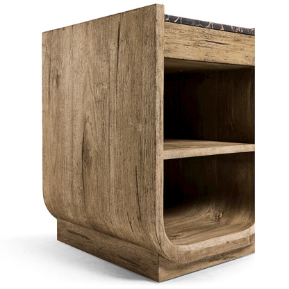 Jonathan Charles Fine Furniture - Stone Ridge Narrow Nightstand Light - 491270-TLA view 9