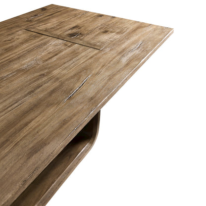 Jonathan Charles Fine Furniture - Stone Ridge Rectangular Table Light 108" - 491272-TLA-108L view 5