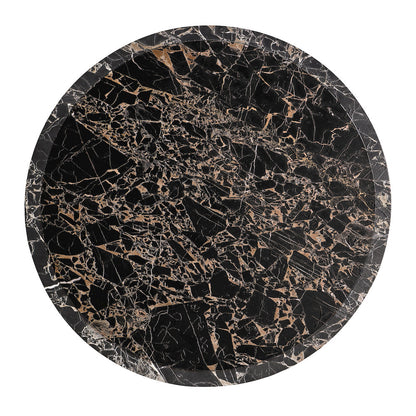 Jonathan Charles Fine Furniture - Stone Ridge Round Marble Cocktail Table Light - 491281-TLA view 4