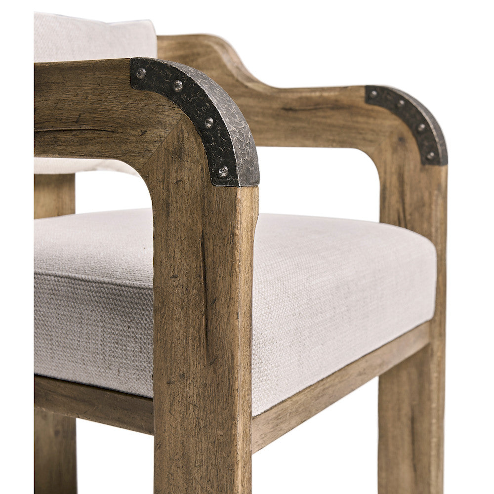 Jonathan Charles Fine Furniture - Stone Ridge Upholstered Arm Chair Light - 491271-TLA-AC-F075 view 7