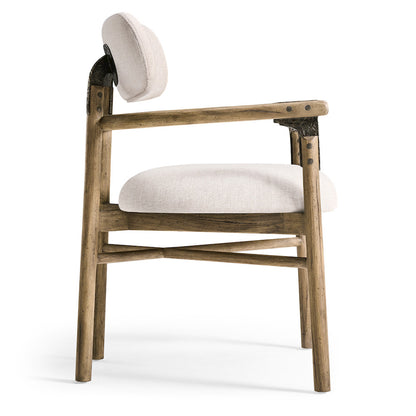 Jonathan Charles Fine Furniture - Stone Ridge Upholstered Dining Arm Chair - 491320-TLA-AC-F075 view 4
