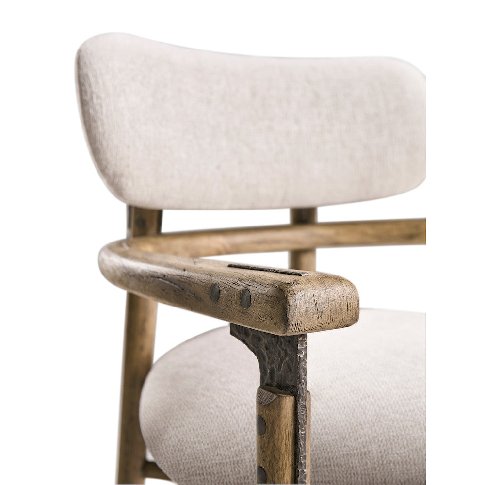 Jonathan Charles Fine Furniture - Stone Ridge Upholstered Dining Arm Chair - 491320-TLA-AC-F075 view 5