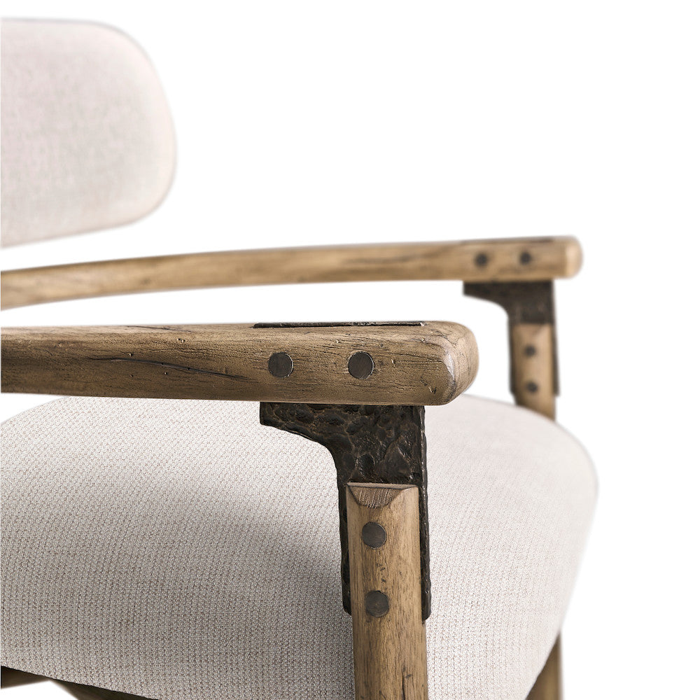 Jonathan Charles Fine Furniture - Stone Ridge Upholstered Dining Arm Chair - 491320-TLA-AC-F075 view 6