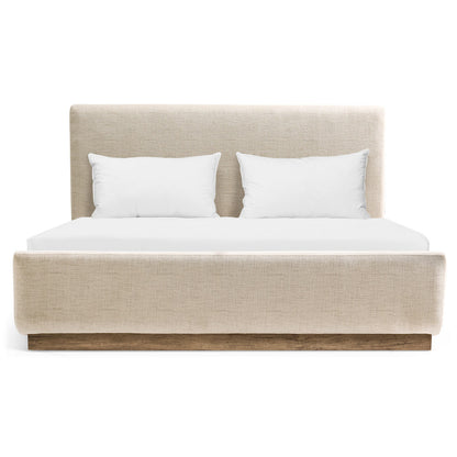 Jonathan Charles Fine Furniture - Stone Ridge Upholstered King Bed Light - 491269-TLA-K-F400 view 2