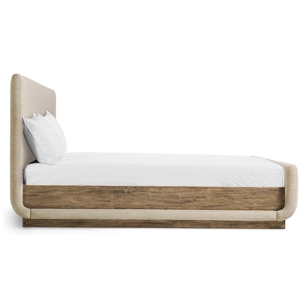 Jonathan Charles Fine Furniture - Stone Ridge Upholstered King Bed Light - 491269-TLA-K-F400 view 3
