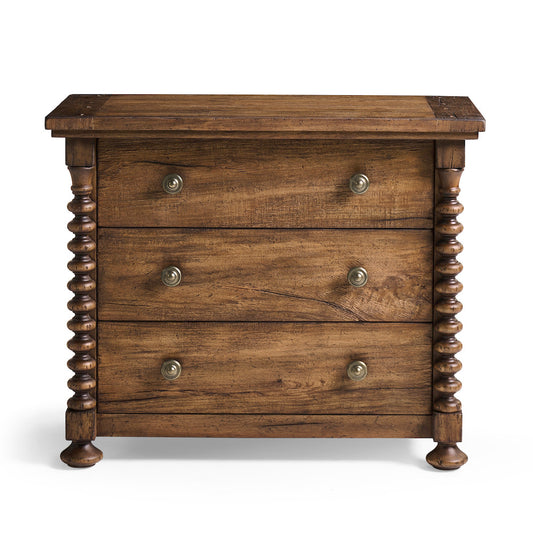 Jonathan Charles Fine Furniture - Tamarisk 3 Drawer Nightstand - 491322-MSW-36L view 2