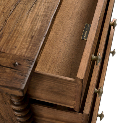 Jonathan Charles Fine Furniture - Tamarisk 3 Drawer Nightstand - 491322-MSW-36L view 6