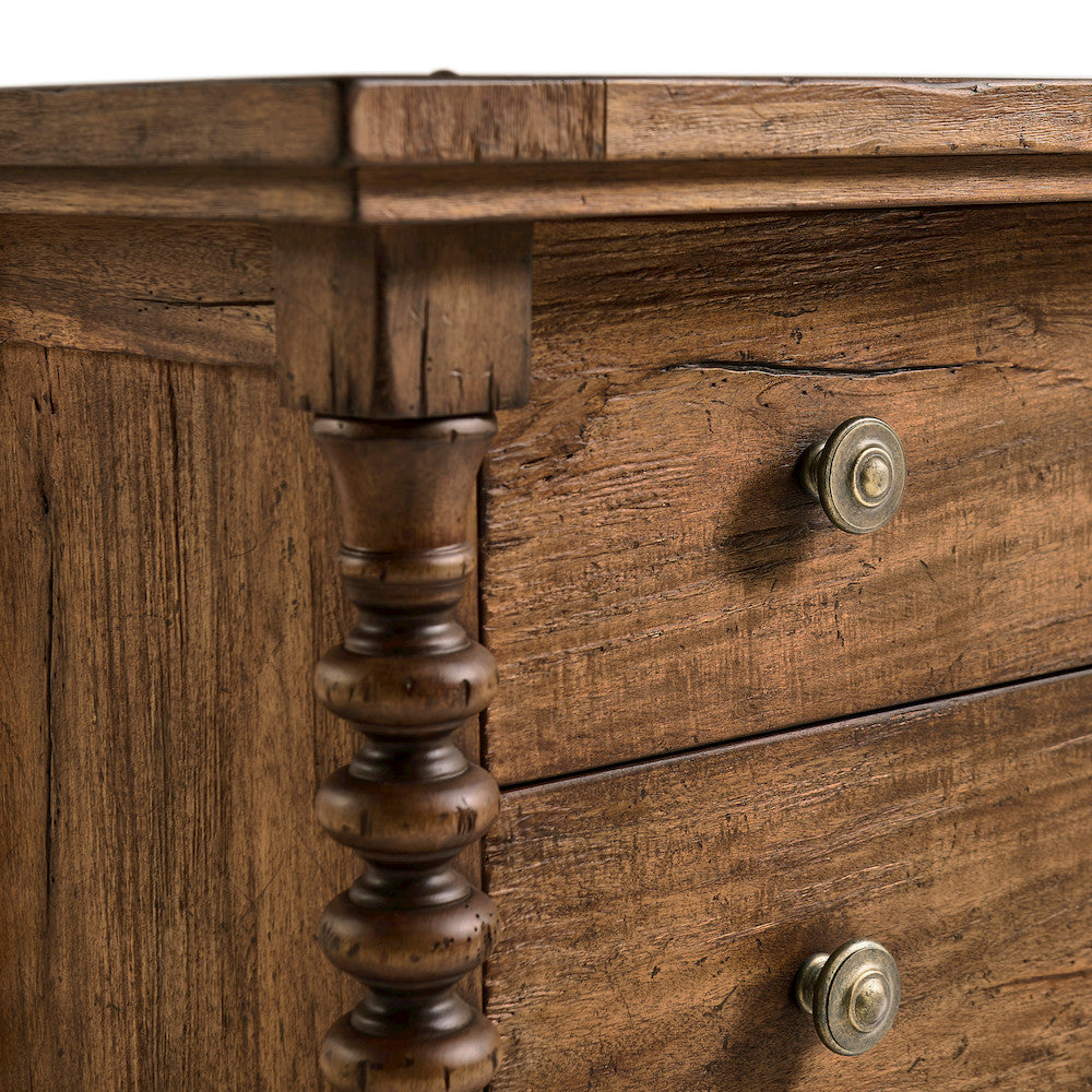 Jonathan Charles Fine Furniture - Tamarisk 3 Drawer Nightstand - 491322-MSW-36L view 7