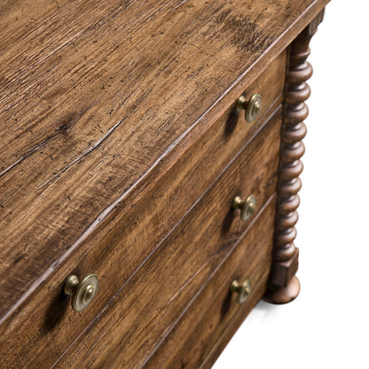 Jonathan Charles Fine Furniture - Tamarisk 3 Drawer Nightstand - 491322-MSW-36L view 9