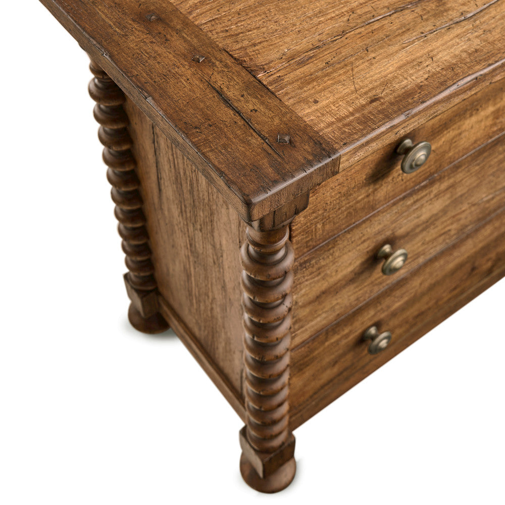 Jonathan Charles Fine Furniture - Tamarisk 3 Drawer Nightstand - 491322-MSW-36L view 10