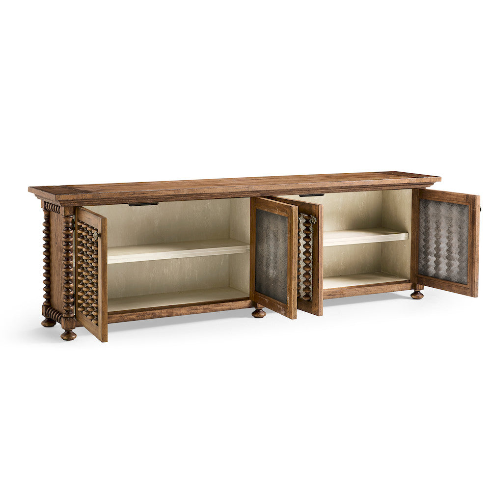 Jonathan Charles Fine Furniture - Tamarisk Entertainment Credenza - 491300-MSW view 2