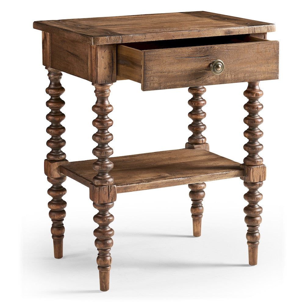 Jonathan Charles Fine Furniture - Tamarisk Narrow Nightstand - 491321-MSW-24L view 5