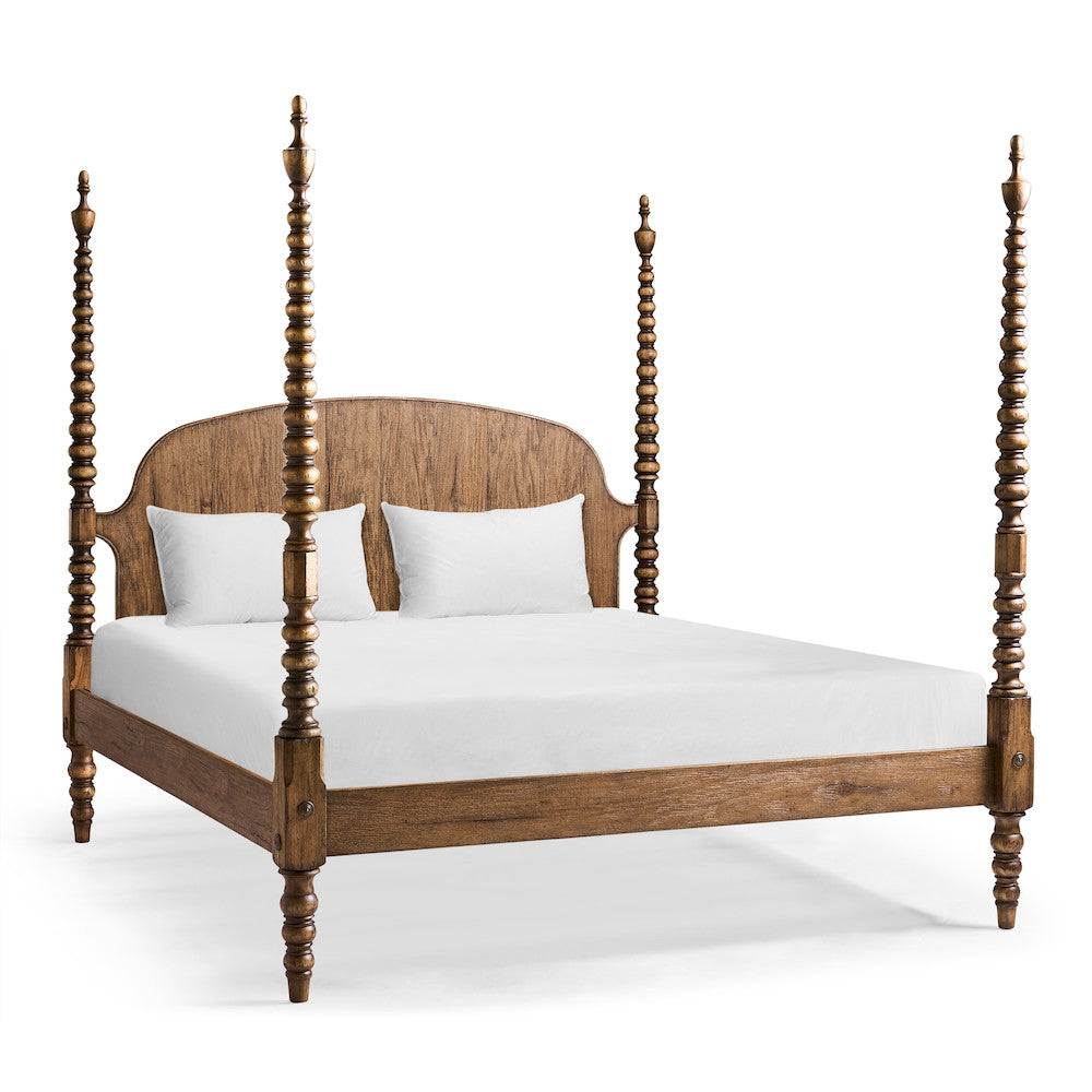 Jonathan Charles Fine Furniture - Tamarisk Poster Cali King Bed - 491304-MSW-C view 1