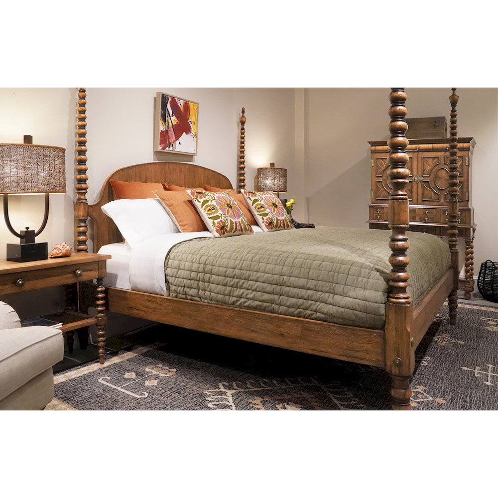 Jonathan Charles Fine Furniture - Tamarisk Poster Cali King Bed - 491304-MSW-C view 5