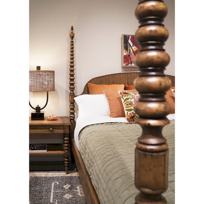 Jonathan Charles Fine Furniture - Tamarisk Poster King Bed - 491304-MSW-K view 10