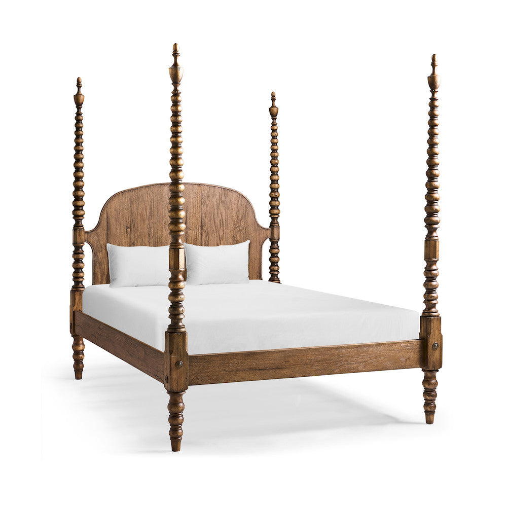 Jonathan Charles Fine Furniture - Tamarisk Poster Queen Bed - 491304-MSW-Q view 1