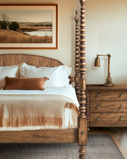 Jonathan Charles Fine Furniture - Tamarisk Poster Queen Bed - 491304-MSW-Q view 4