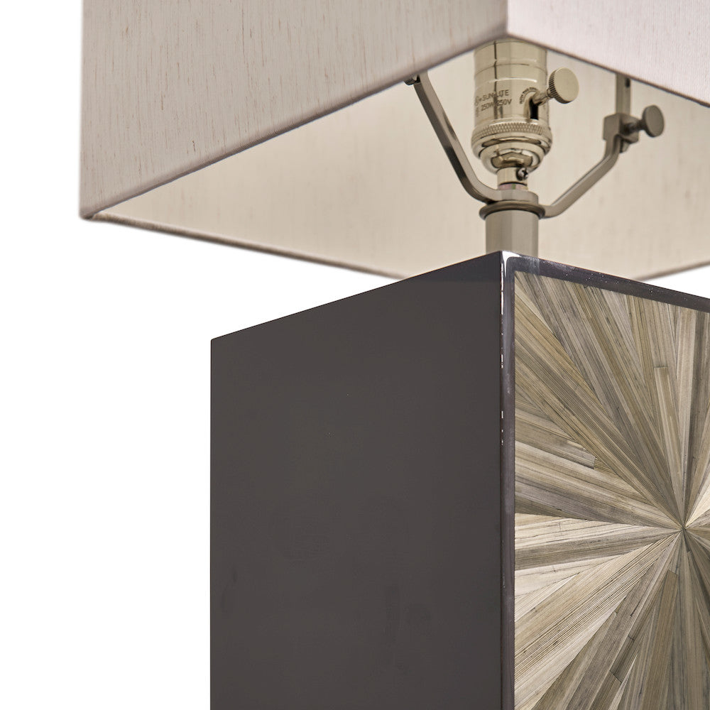 Jonathan Charles Fine Furniture - Terra Cube Table Lamp - 500575-VGS view 8