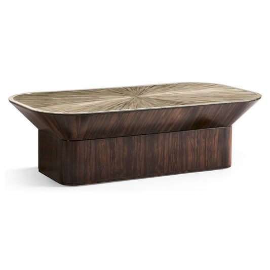 Jonathan Charles Fine Furniture - Terra Pedestal Cocktail Table - 500589-VGS view 1