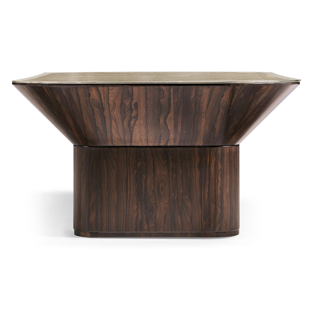 Jonathan Charles Fine Furniture - Terra Pedestal Cocktail Table - 500589-VGS view 3
