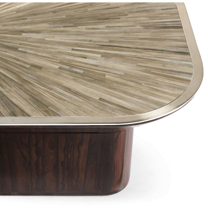 Jonathan Charles Fine Furniture - Terra Pedestal Cocktail Table - 500589-VGS view 7