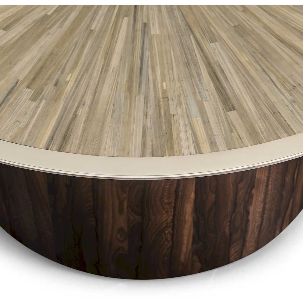 Jonathan Charles Fine Furniture - Terra Round Cocktail Table - 500553-VGS view 4